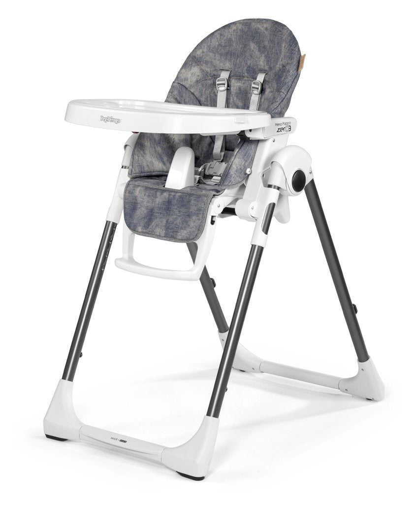 Peg Perego High Chair Prima Pappa Zero 3 |  Denim