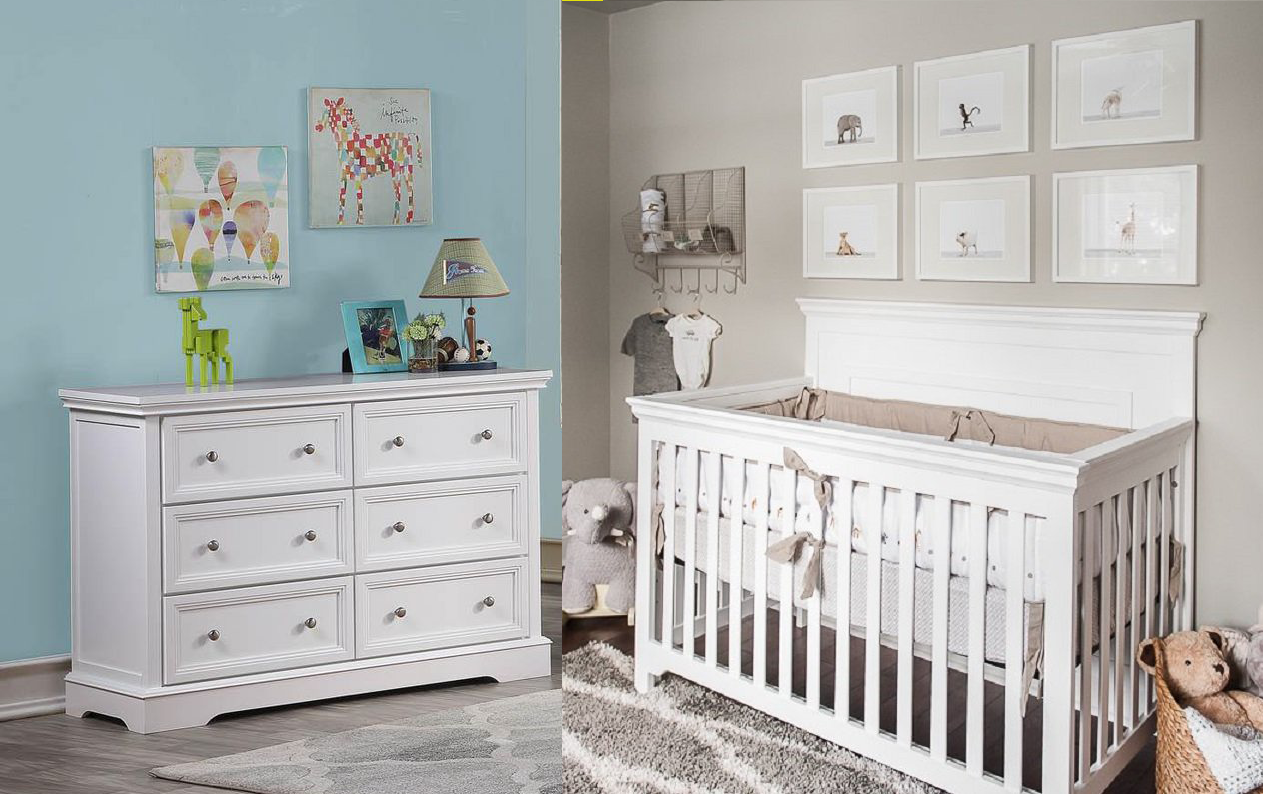 Aspen 2-Piece Collection Floor Sample White – Bambino Furniture