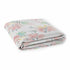 Kushies Cotton Percale Fitted Crib Sheet | Watercolour Flowers