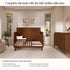 Venice 4-in-1 Convertible Crib | Walnut