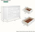 Amélie 7-Drawer Dresser | Shimmering White * Open box store sample