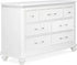 Amélie 7-Drawer Dresser | Shimmering White * Open box store sample
