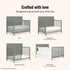 Celeste Convertible Crib | Grey