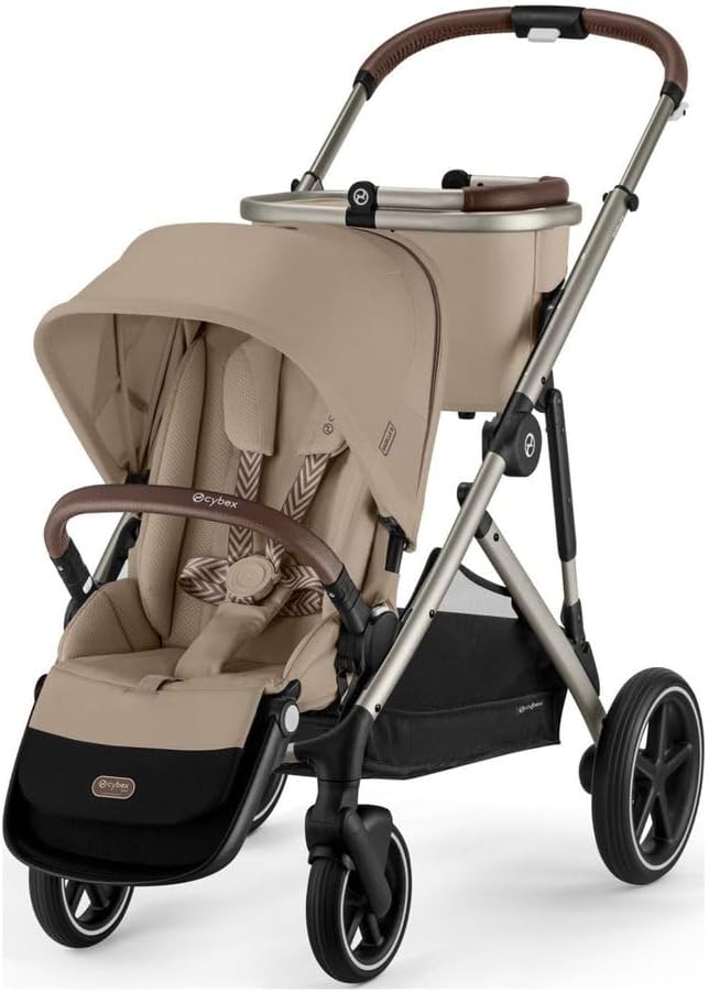 Cybex Gazelle S Stroller, Premium Convertible Single to Double, 20+ Modes