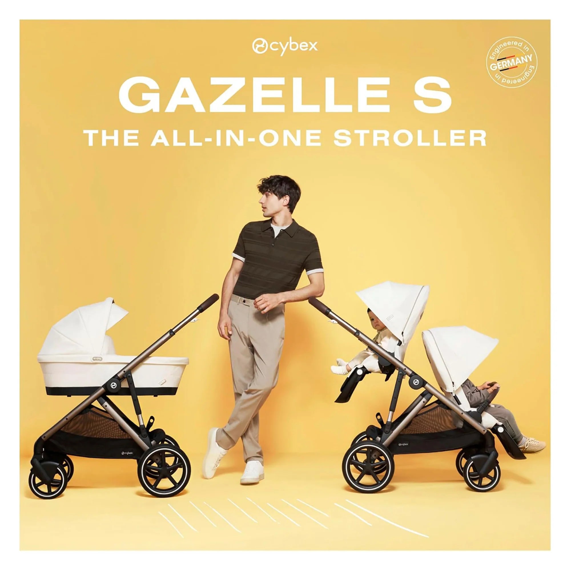 CYBEX Gazelle S + Cloud G Comfort Extend Travel System