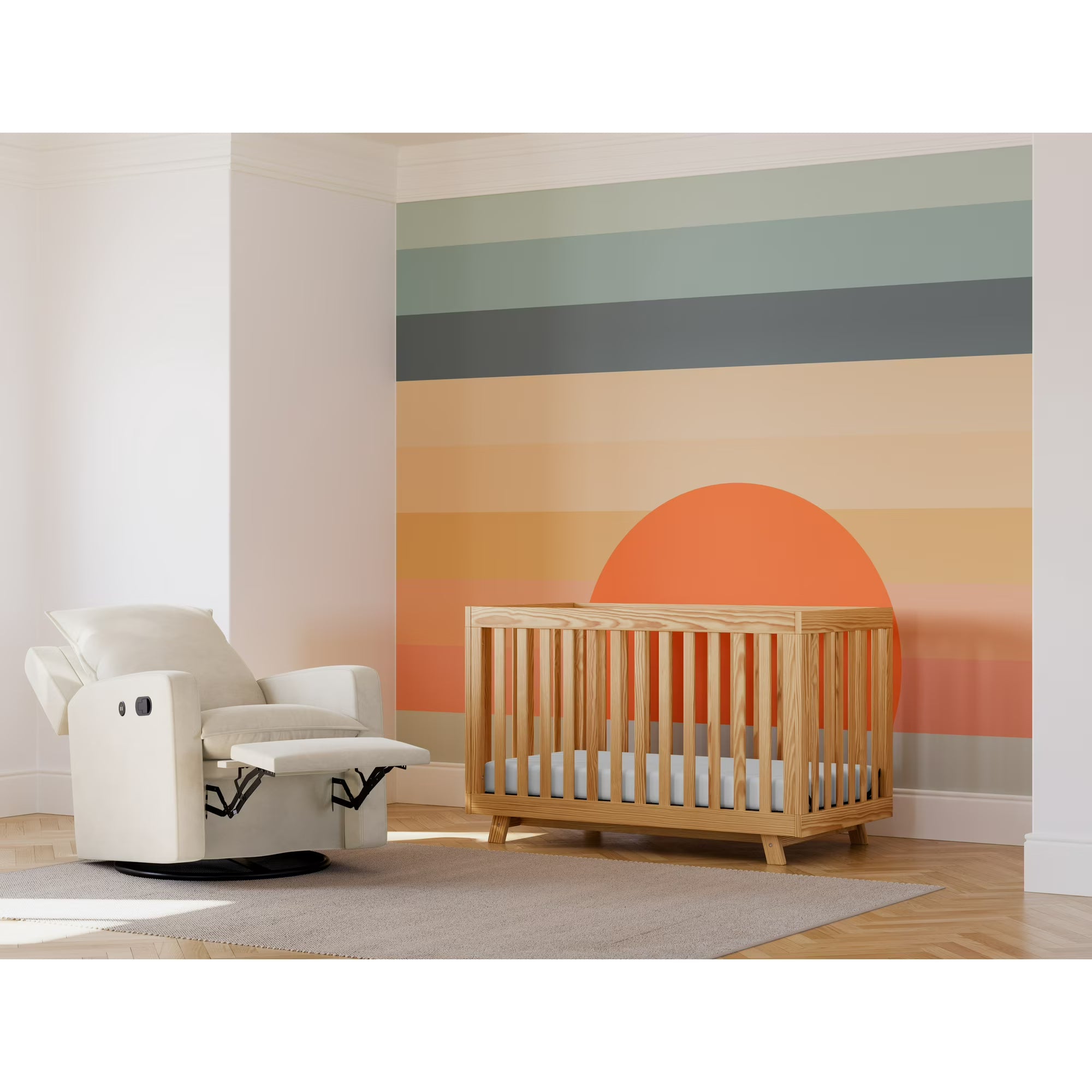Dane 3-in-1 Convertible Crib | Natural