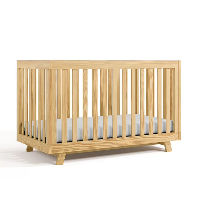 Dane 3-in-1 Convertible Crib | Natural