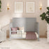 Celeste Convertible Crib | Light Grey