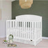 Everly 5-in-1 Convertible Crib | White