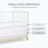 Lucien 5-in-1 Convertible Crib | Vintage White Oak
