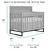Kyo 5-in-1 Convertible Crib | Grey