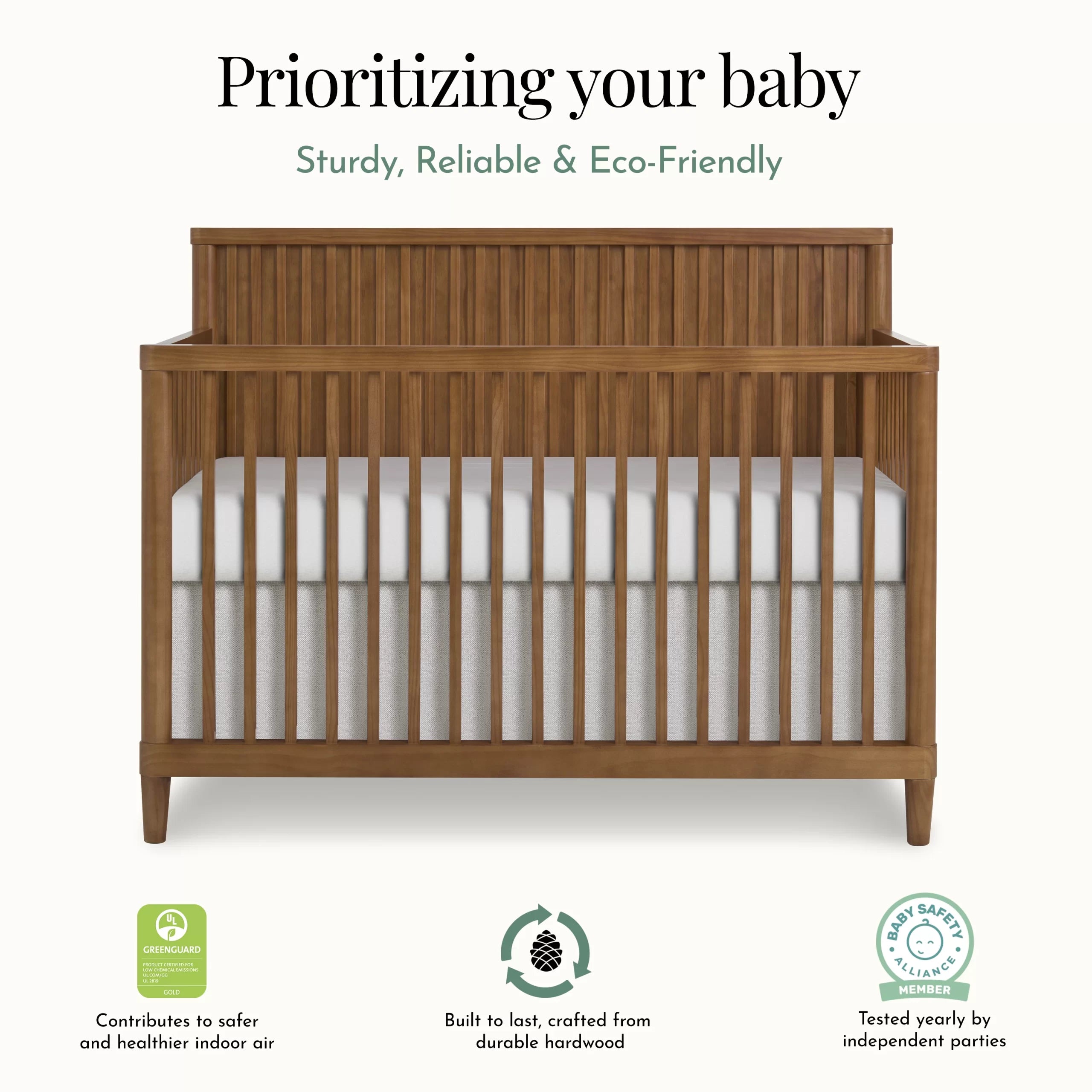 Luca 2-Piece Nursery Collection | Natural Oak