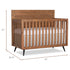 Walnut 5-in-1 Convertible Crib with Dresser