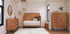 Walnut 5-in-1 Convertible Crib with Dresser