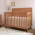 Walnut 5-in-1 Convertible Crib with Dresser