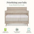 Avignon 4-in-1 Convertible Crib | Sando