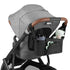 UPPAbaby Carry-All Parent Organizer Light Grey stroller compatibility view