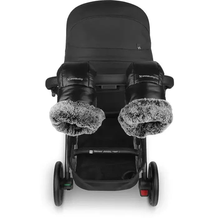 UPPAbaby CozyHandmuffs Luxe Lyla Onyx Nylon compatibility view