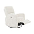 Coco Teddy Fabric Swivel Glider Recliner Chair