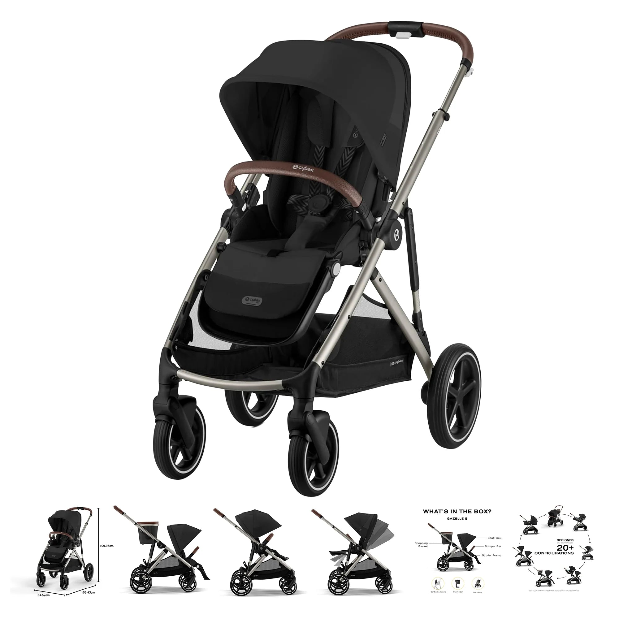 CYBEX Gazelle S + Cloud G Comfort Extend Travel System