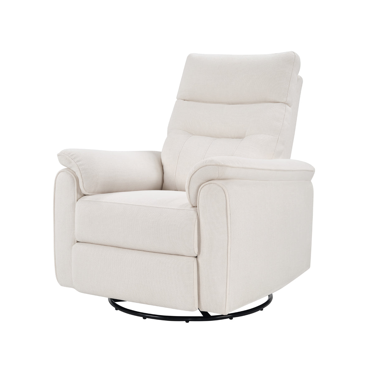 Harley Power Massage Swivel Glider Recliner Chair