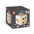 Janod Pure Large Multi-Activity Cube | Wooden Activity Cube for Toddlers