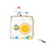 Janod Pure Large Multi-Activity Cube | Wooden Activity Cube for Toddlers