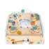 Janod Pure Large Multi-Activity Cube | Wooden Activity Cube for Toddlers