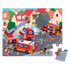 Janod PZ24 Firemen Puzzle | 24-Piece Puzzle for Kids