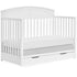 Nico Collection Convertible 4-in-1 Crib and Dresser | White