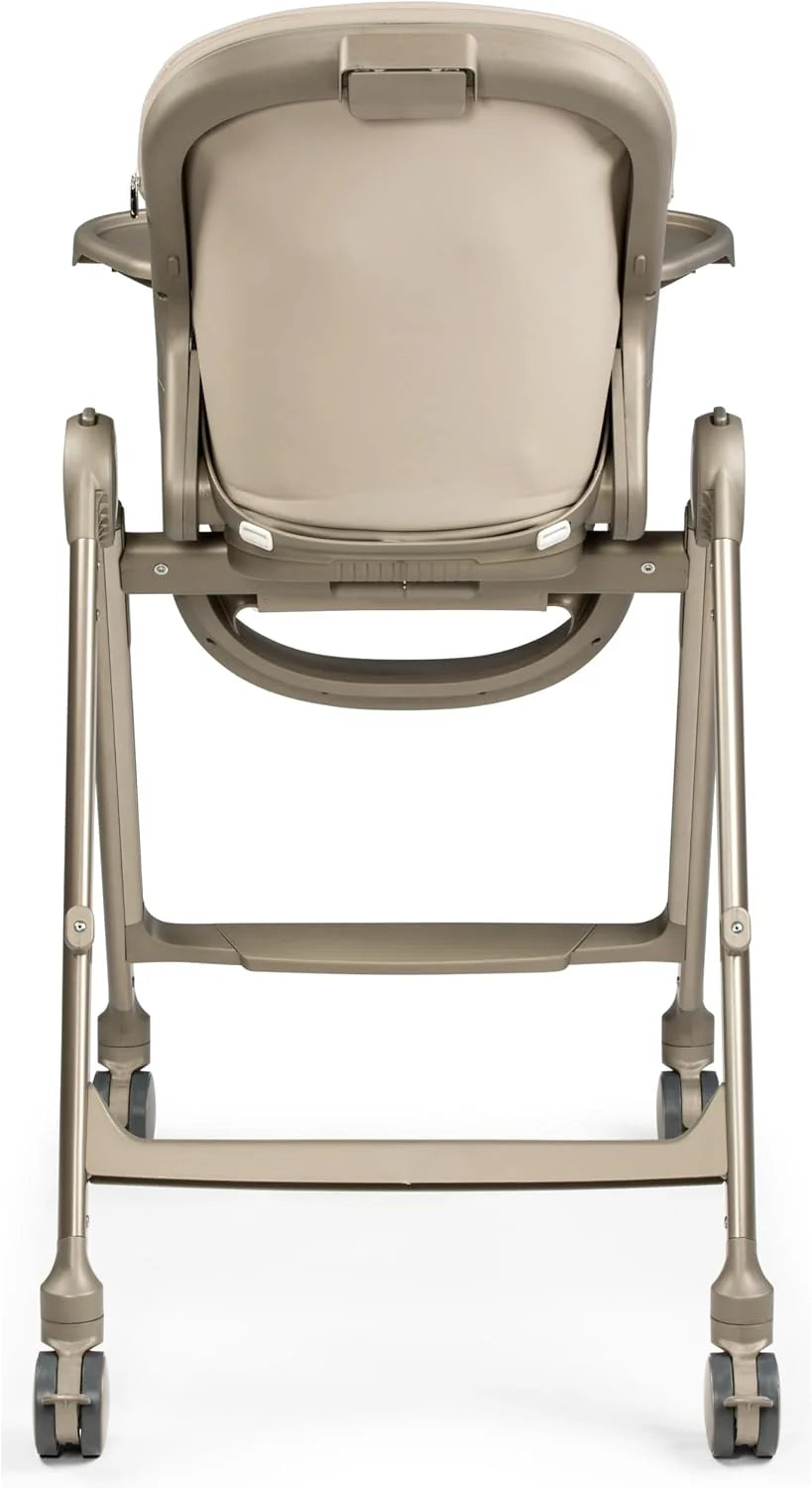 Peg Perego Living High Chair & Recliner | Adjustable & Foldable | Made in Italy | Space Sand