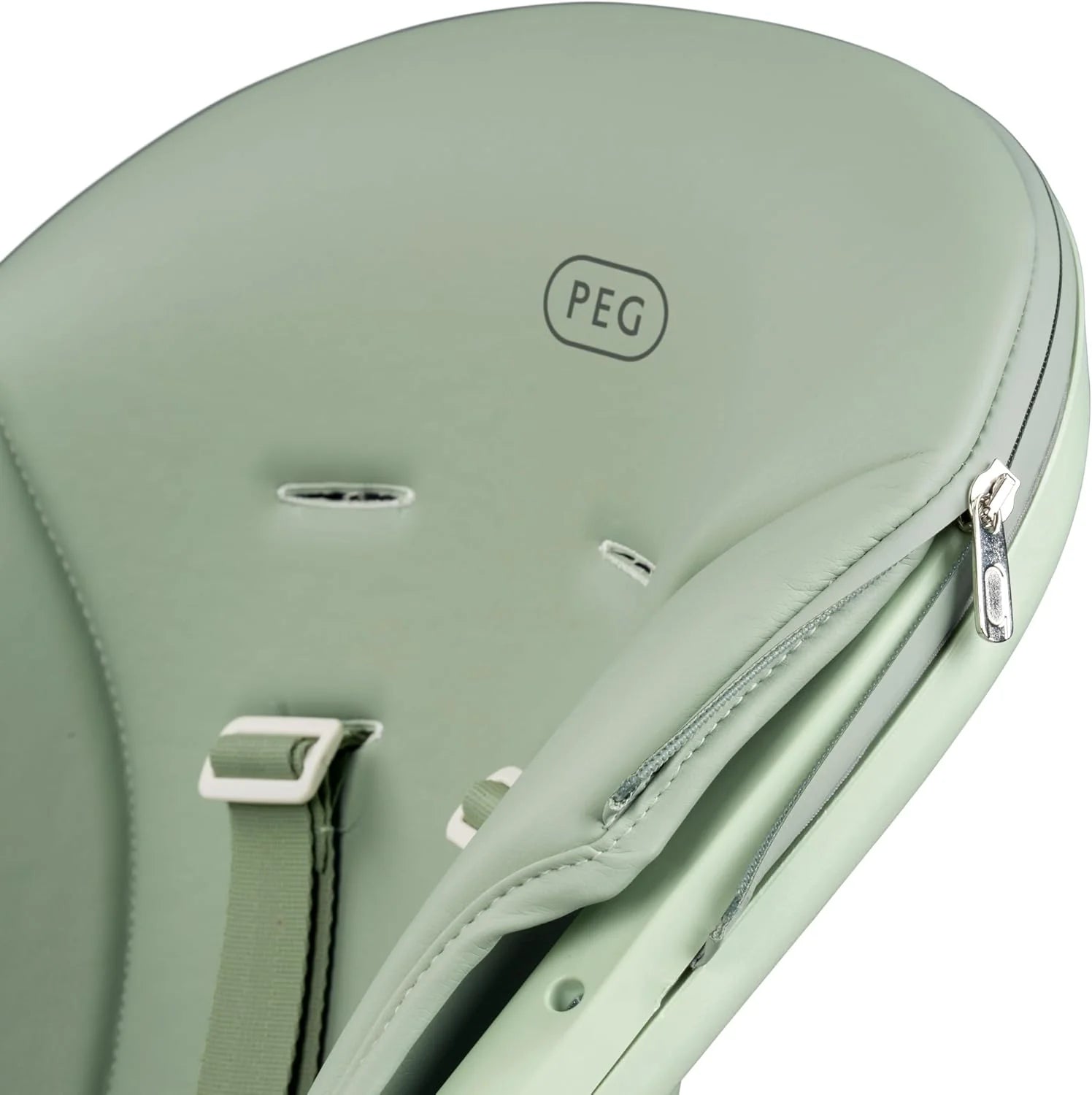 Peg Perego Living High Chair & Recliner | Adjustable & Foldable | Made in Italy | Sage