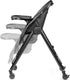 Peg Perego Living High Chair & Recliner | Adjustable & Foldable | Made in Italy | True Black