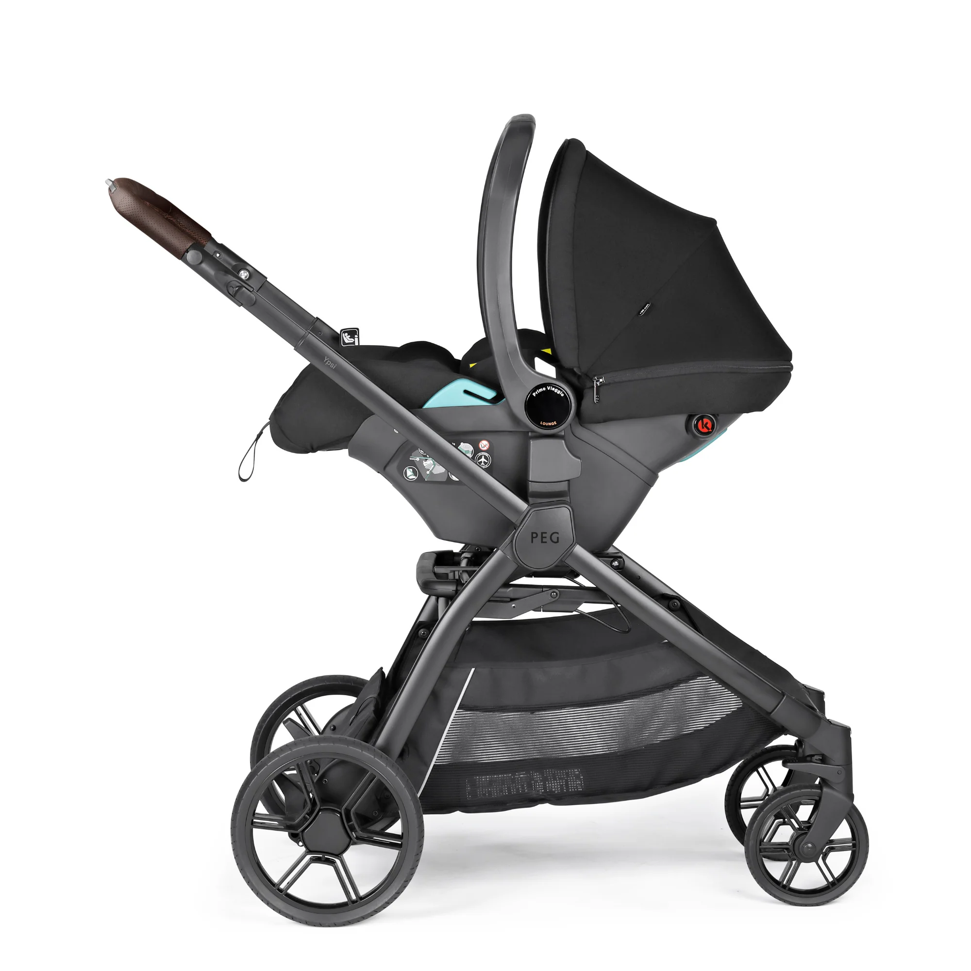 Peg Perego YPSI Stroller | True Black