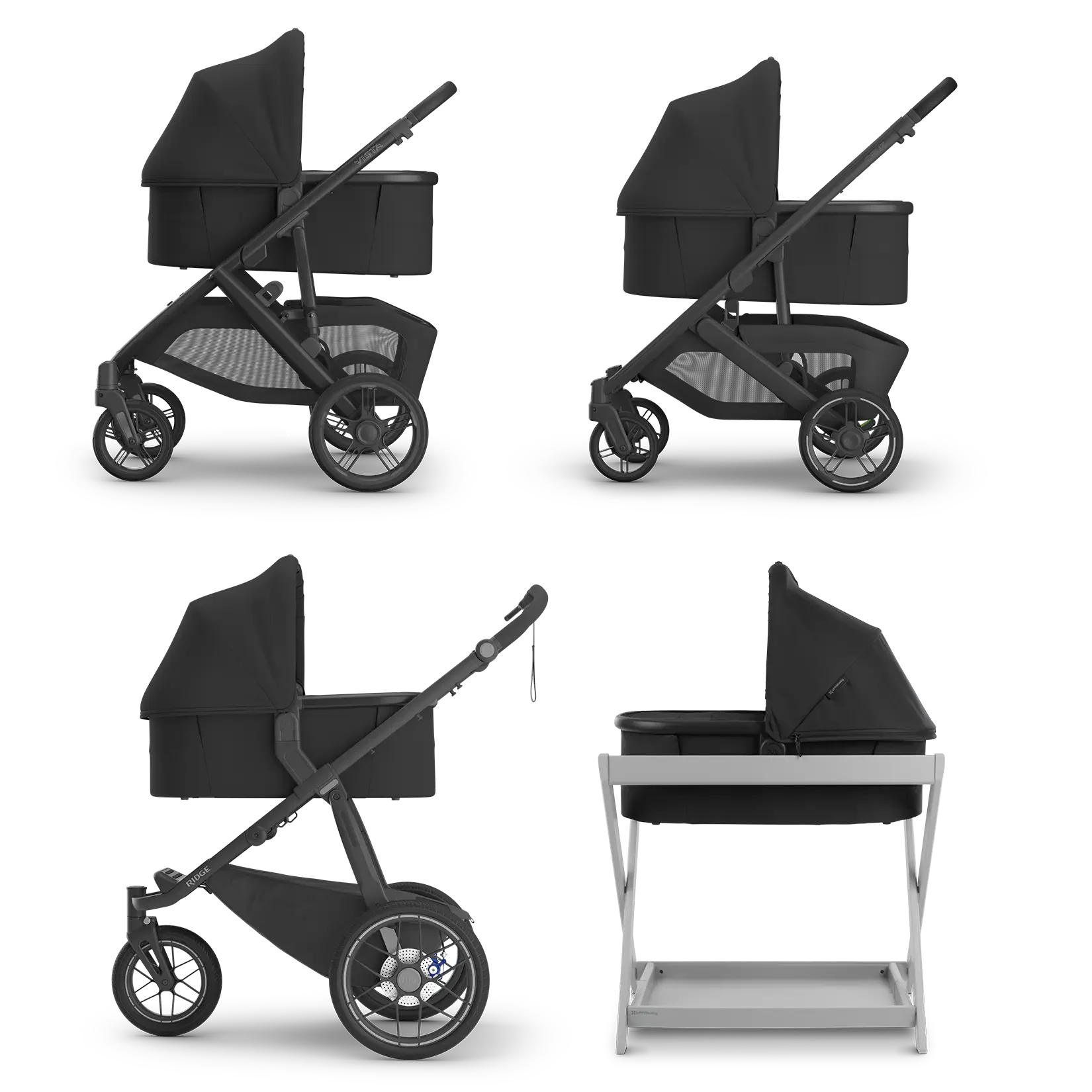 UPPAbaby V3 Bassinet | James for Vista - Cruz - Ridge - Minu