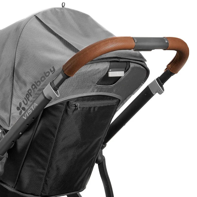 UPPAbaby Leather Handlebar Cover for Vista Strollers - Saddle