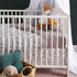 Ensemble de literie pour lit de bébé 4 pièces Perlimpinpin | Floral