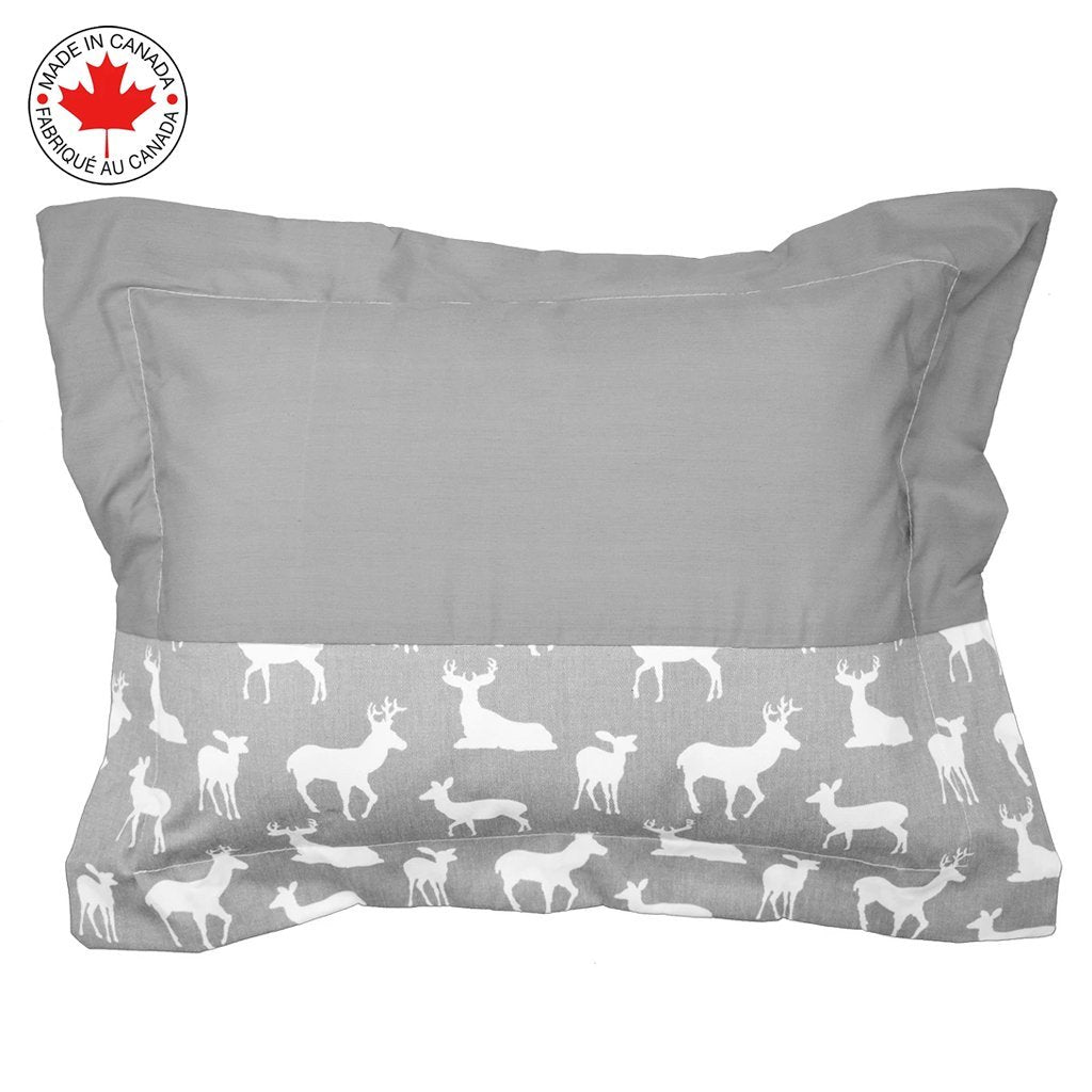 Open Bag 5 piece Bedding Deer | Grey