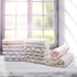 Kushies Baby Fitted Crib Sheet | Grey Petal