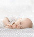 Drap-housse pour lit de bébé Kushies | Pétale gris