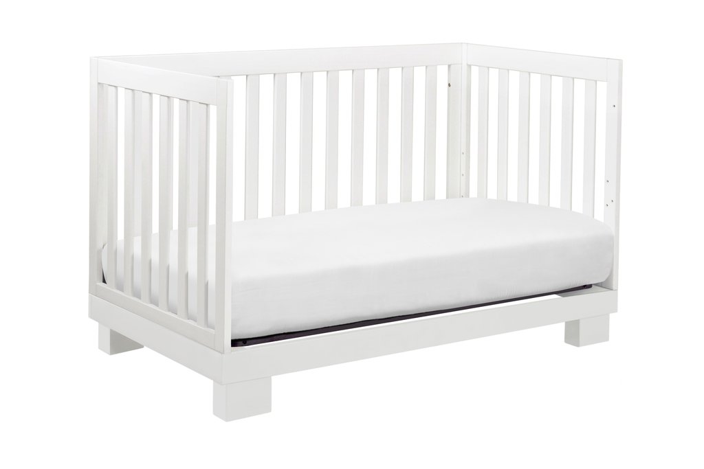 Caspian 4-1 Convertible Crib | White