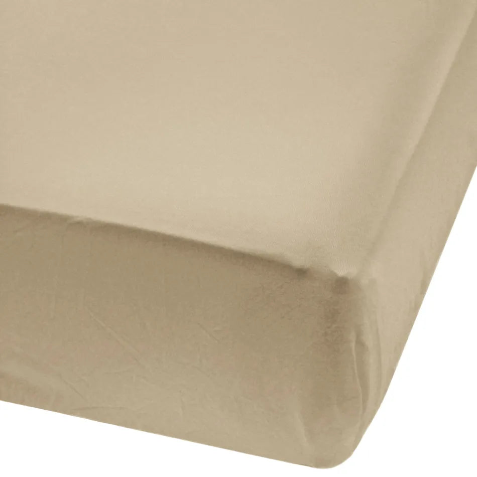 Perlimpinpin Bamboo Fitted Sheet | Taupe