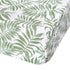 Drap-housse pour lit de bébé Perlimpinpin | Vert tropical