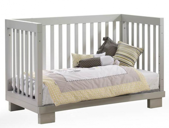 Caspian 4 1 Convertible Crib White Bambino Furniture