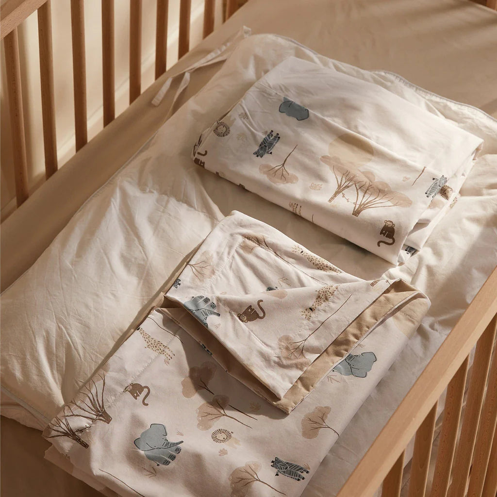 Perlimpinpin 4 Piece Crib Bedding Set Jungle Bambino Furniture