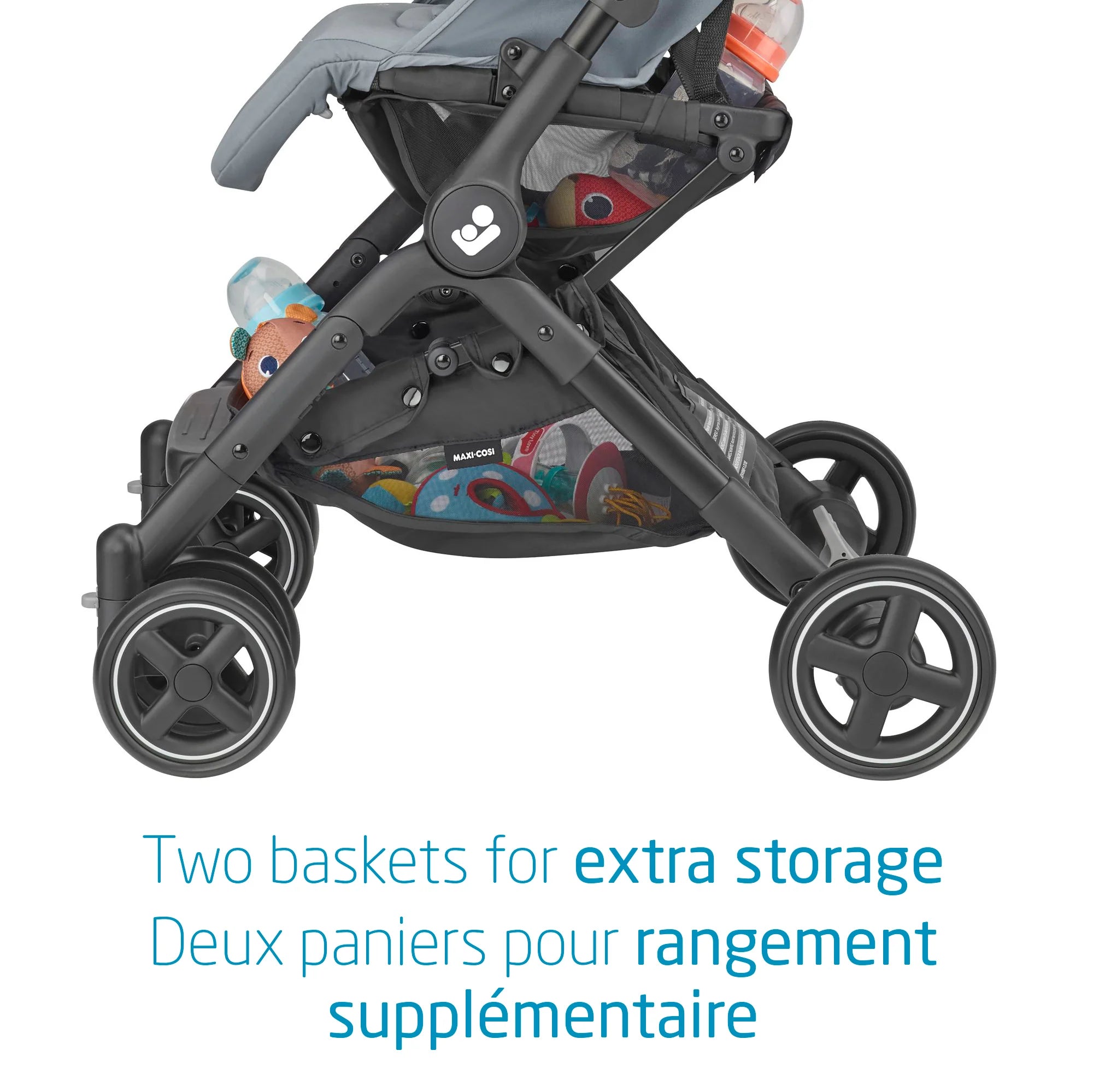 maxi-cosi mara xt ultra compact stroller - network grey Maxi Cosi Lara Ultracompact Stroller