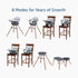 Maxi Cosi Moa 8-in-1 High Chair | Essential Graphite