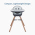 Maxi Cosi Moa 8-in-1 High Chair | Essential Graphite