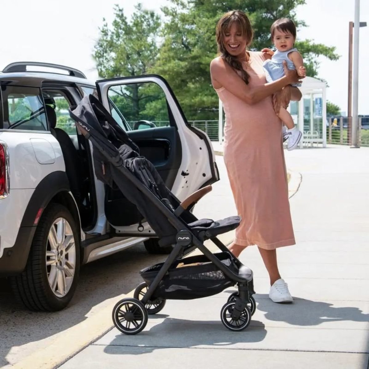 nuna trvl stroller caviar TRVL STROLLER