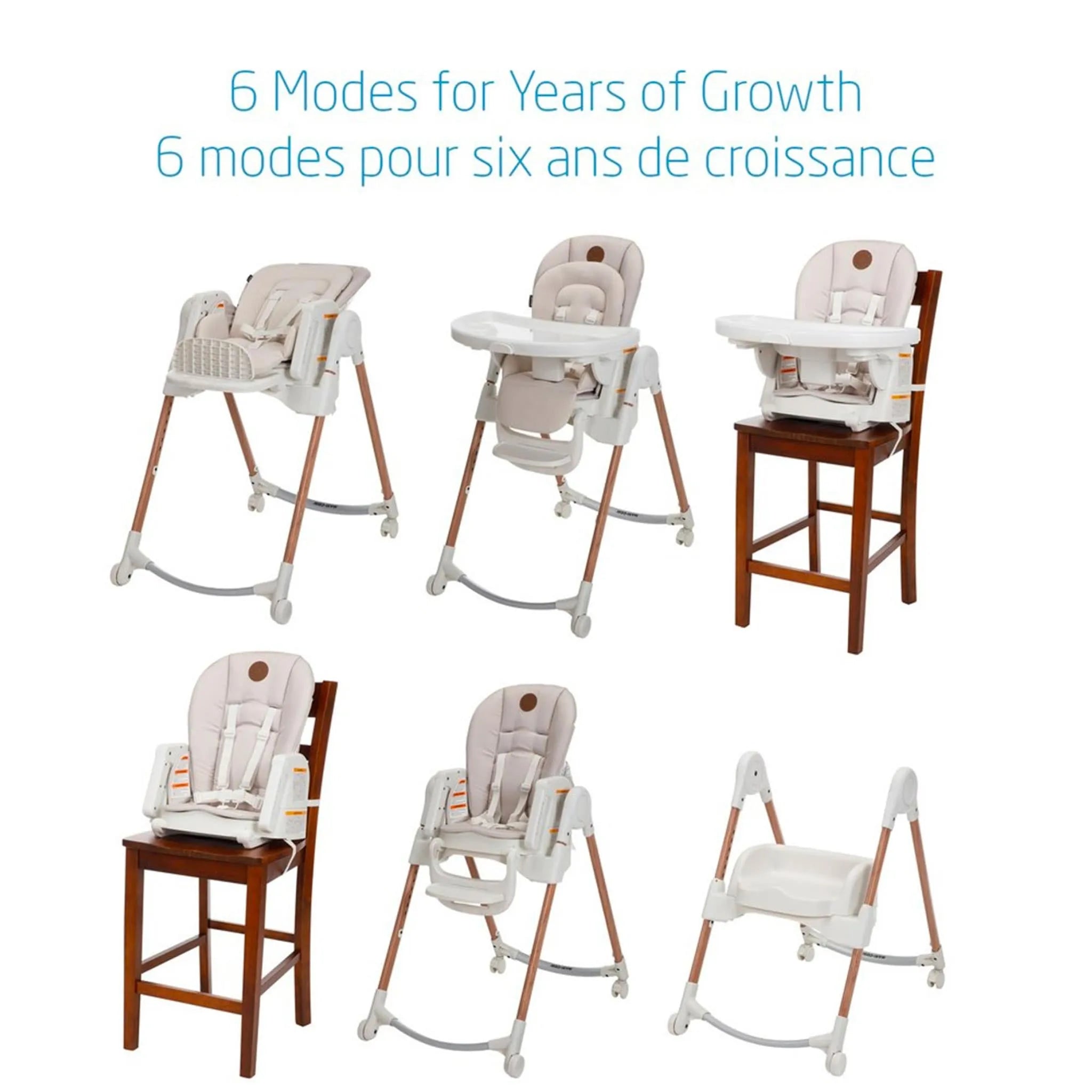 Chaise haute Maxi Cosi Minla  Graphite Essentiel – Bambino Furniture